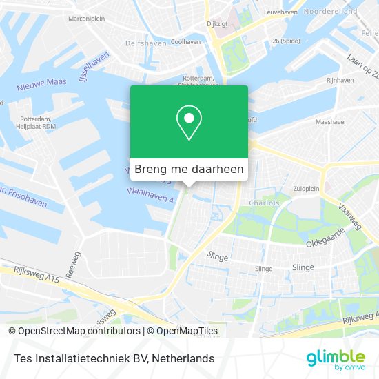 Tes Installatietechniek BV kaart