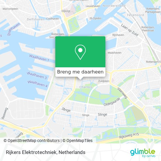 Rijkers Elektrotechniek kaart