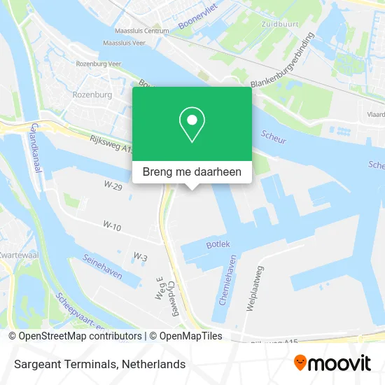 Sargeant Terminals kaart