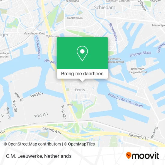 C.M. Leeuwerke kaart