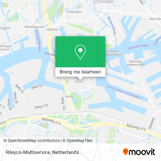 Rileyco-Multiservice kaart