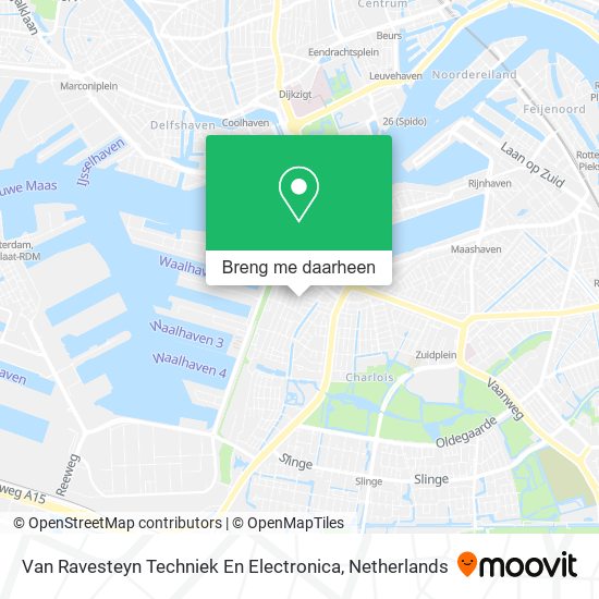 Van Ravesteyn Techniek En Electronica kaart