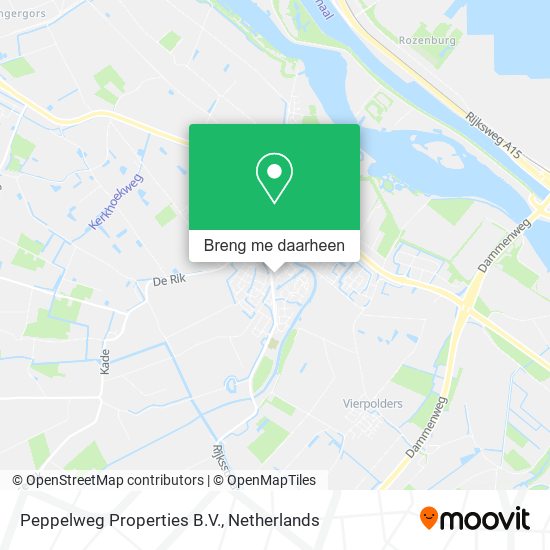 Peppelweg Properties B.V. kaart