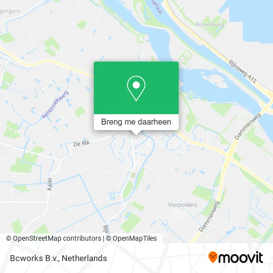 Bcworks B.v. kaart