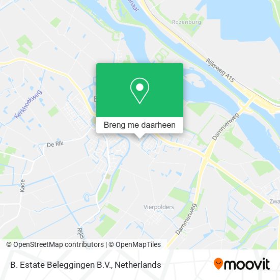 B. Estate Beleggingen B.V. kaart