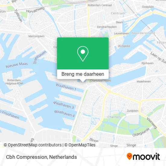 Cbh Compression kaart