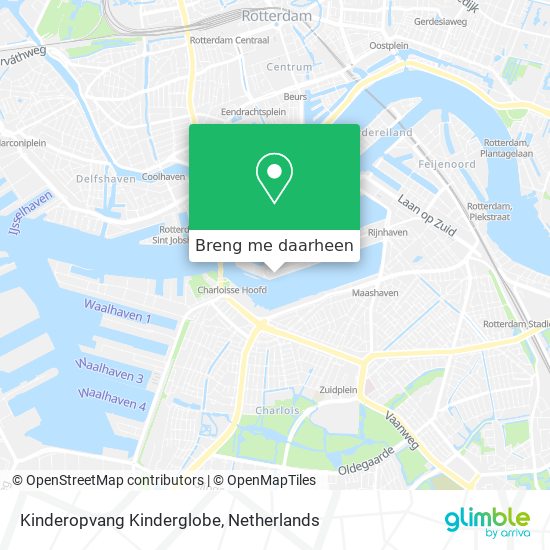 Kinderopvang Kinderglobe kaart