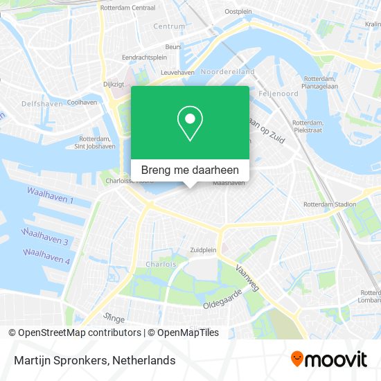 Martijn Spronkers kaart