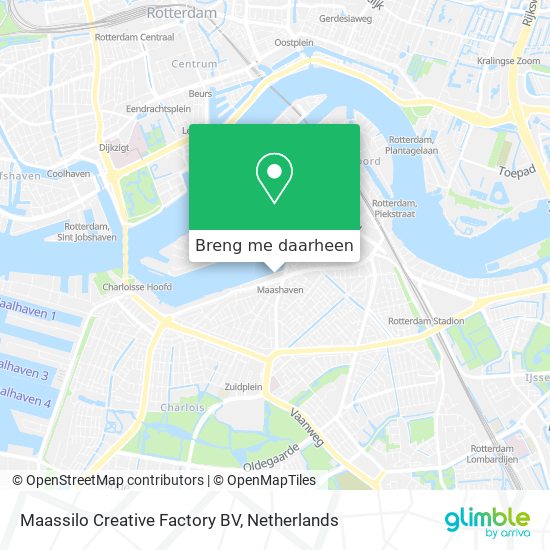 Maassilo Creative Factory BV kaart