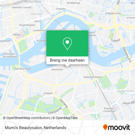Mumi's Beautysalon kaart