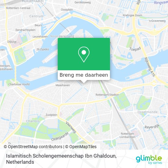 Islamitisch Scholengemeenschap Ibn Ghaldoun kaart