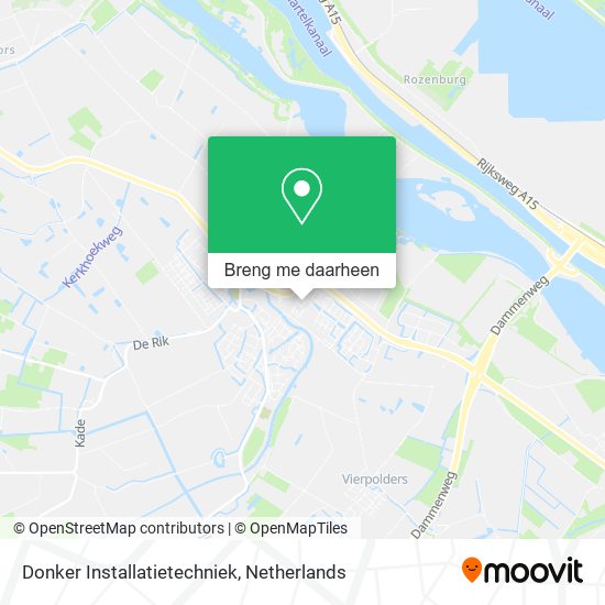 Donker Installatietechniek kaart