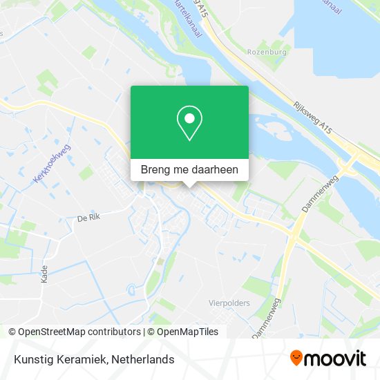 Kunstig Keramiek kaart