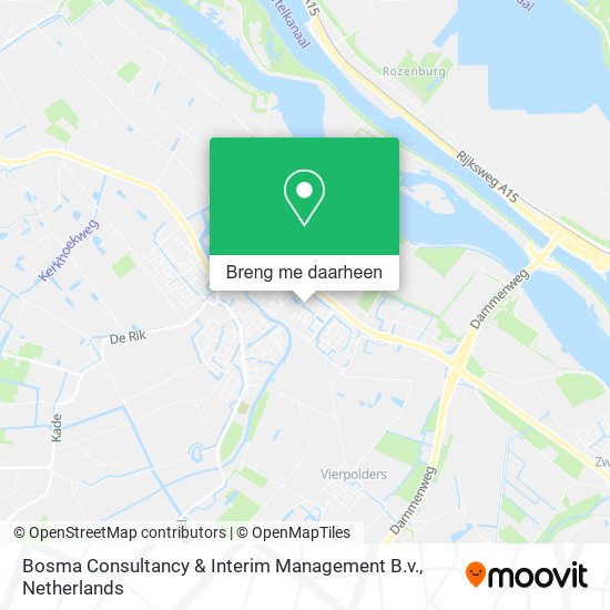 Bosma Consultancy & Interim Management B.v. kaart