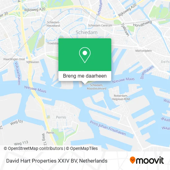 David Hart Properties XXIV BV kaart