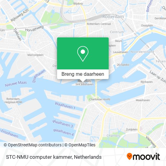 STC-NMU computer kammer kaart