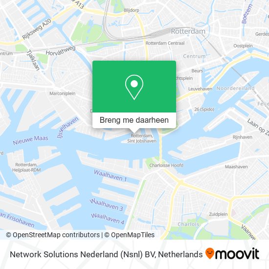 Network Solutions Nederland (Nsnl) BV kaart