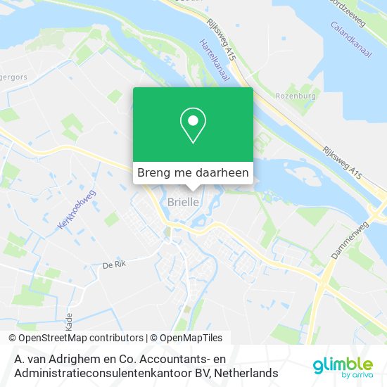 A. van Adrighem en Co. Accountants- en Administratieconsulentenkantoor BV kaart