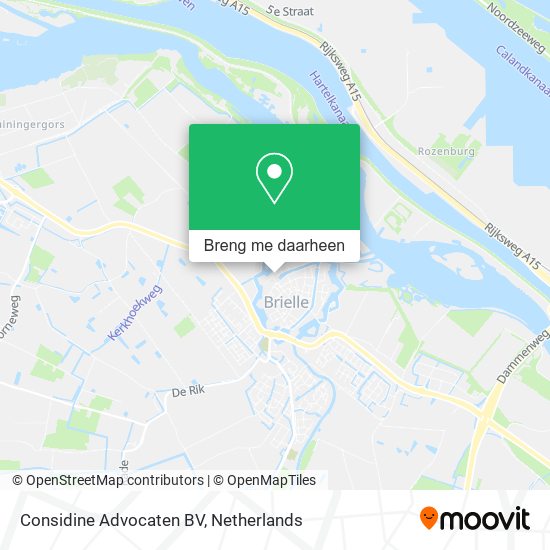 Considine Advocaten BV kaart