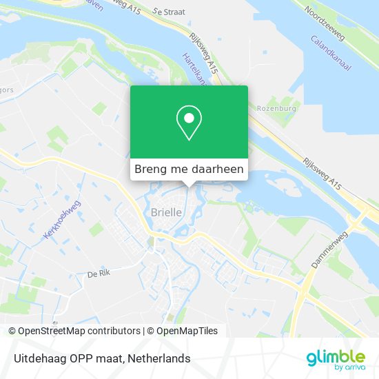 Uitdehaag OPP maat kaart