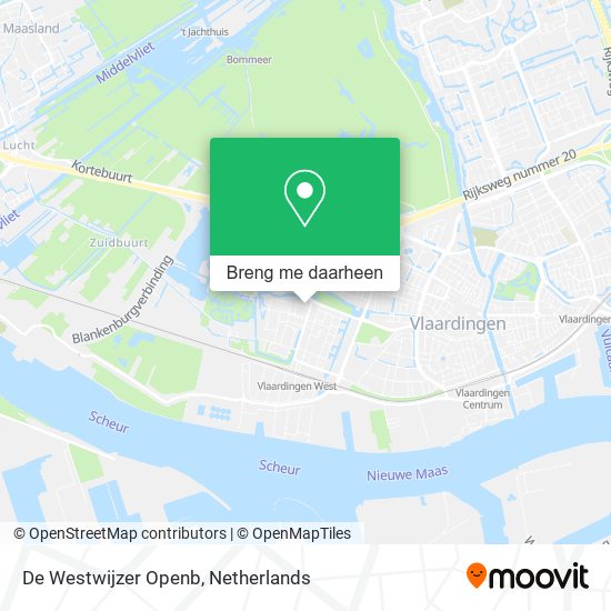 De Westwijzer Openb kaart