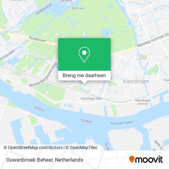 Ouwenbroek Beheer kaart