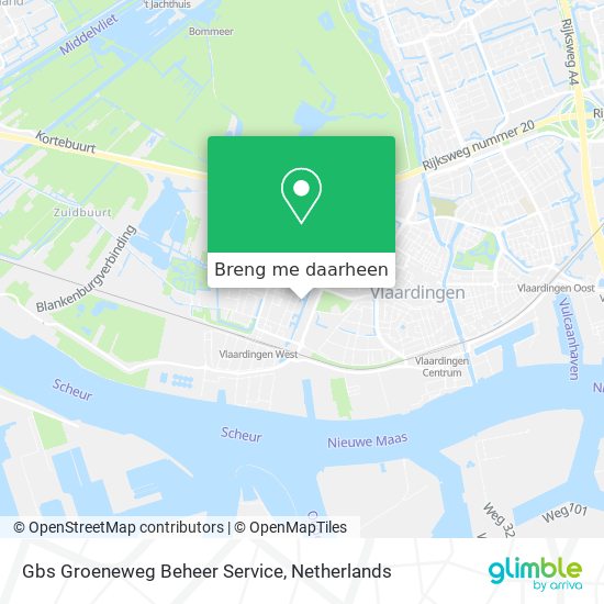 Gbs Groeneweg Beheer Service kaart