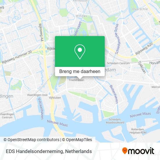 EDS Handelsonderneming kaart