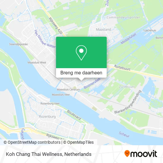 Koh Chang Thai Wellness kaart