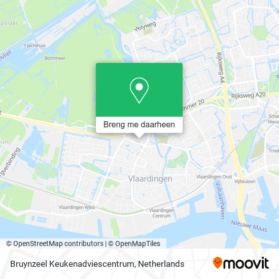 Bruynzeel Keukenadviescentrum kaart