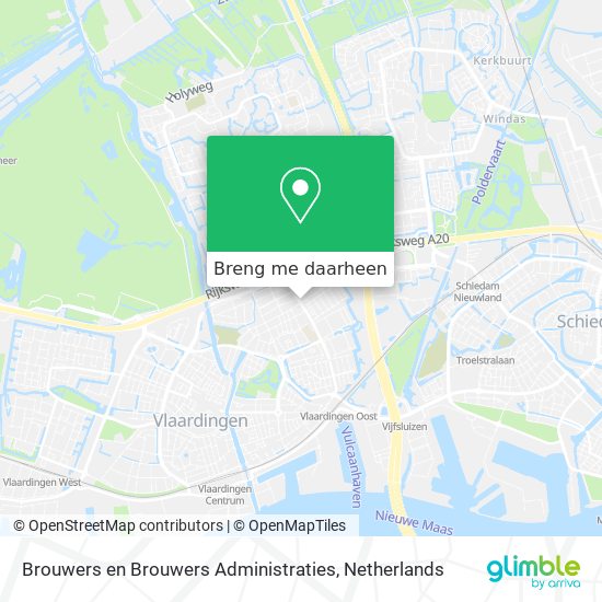 Brouwers en Brouwers Administraties kaart