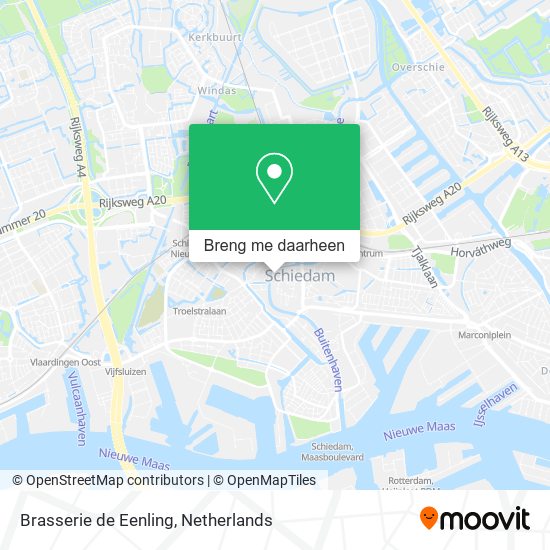 Brasserie de Eenling kaart