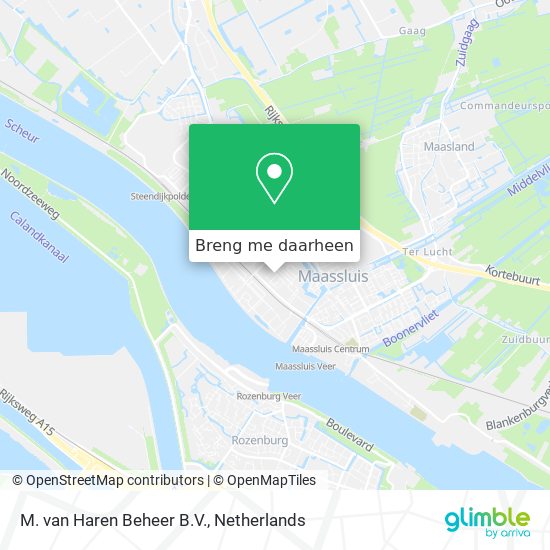 M. van Haren Beheer B.V. kaart