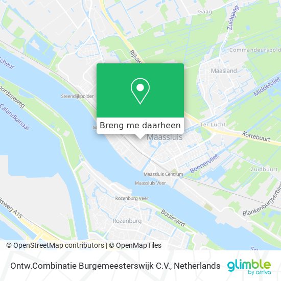 Ontw.Combinatie Burgemeesterswijk C.V. kaart