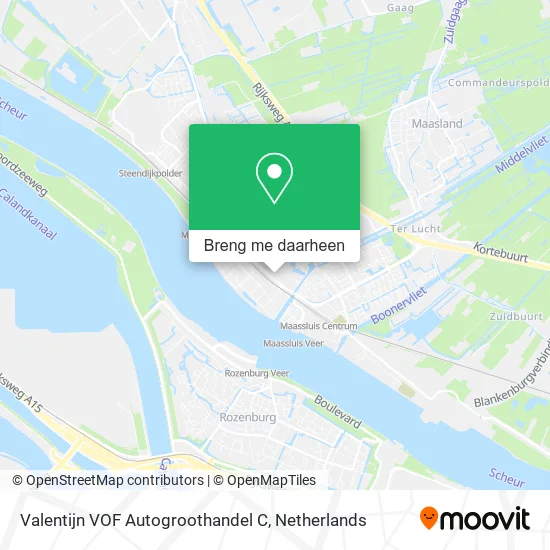 Valentijn VOF Autogroothandel C kaart