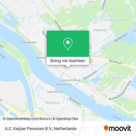 A.C. Keijzer Pensioen B.V. kaart