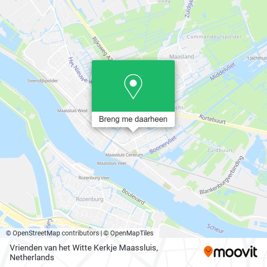 Vrienden van het Witte Kerkje Maassluis kaart