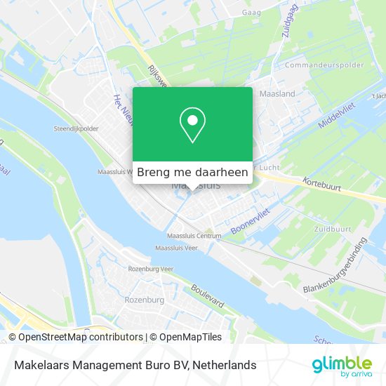 Makelaars Management Buro BV kaart