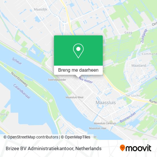 Brizee BV Administratiekantoor kaart