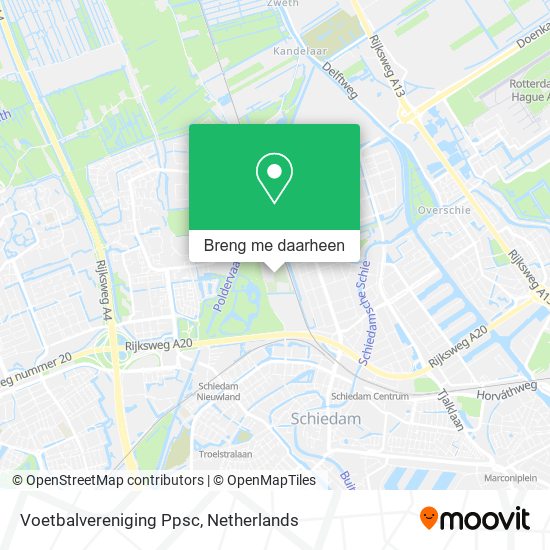 Voetbalvereniging Ppsc kaart