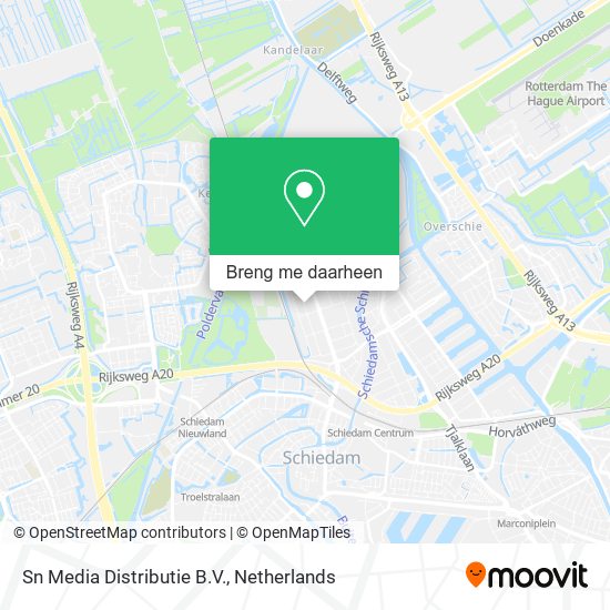 Sn Media Distributie B.V. kaart