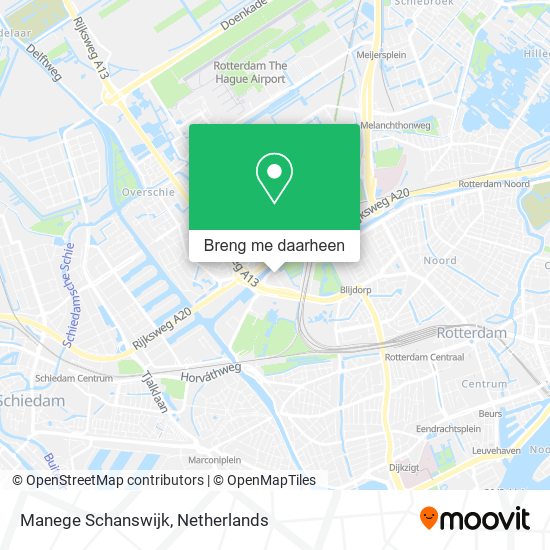 Manege Schanswijk kaart