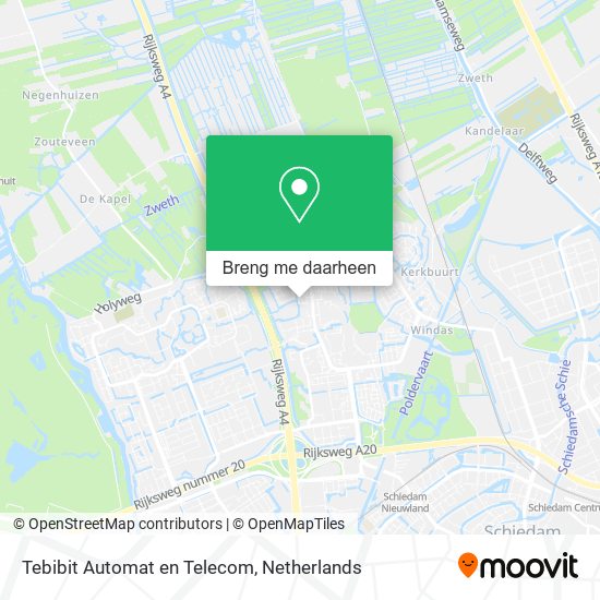 Tebibit Automat en Telecom kaart