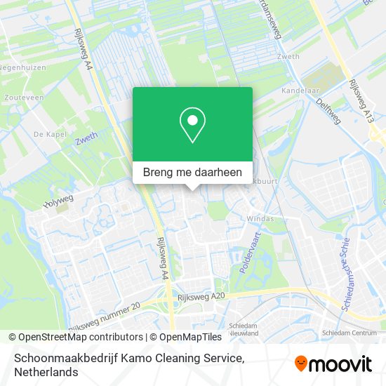 Schoonmaakbedrijf Kamo Cleaning Service kaart