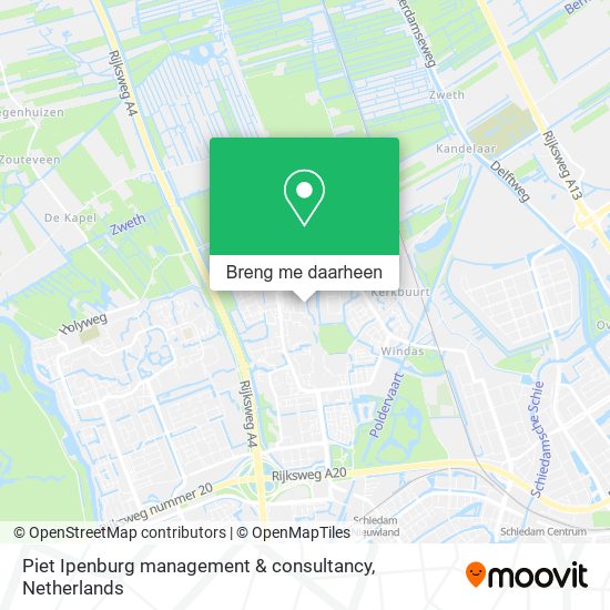 Piet Ipenburg management & consultancy kaart