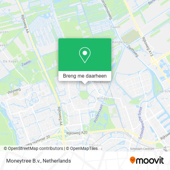 Moneytree B.v. kaart