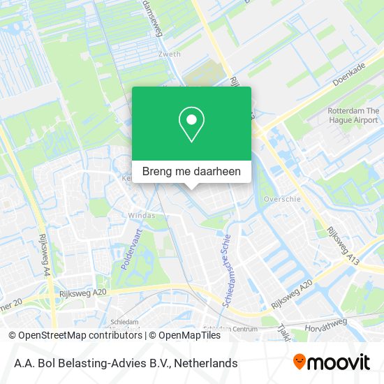 A.A. Bol Belasting-Advies B.V. kaart