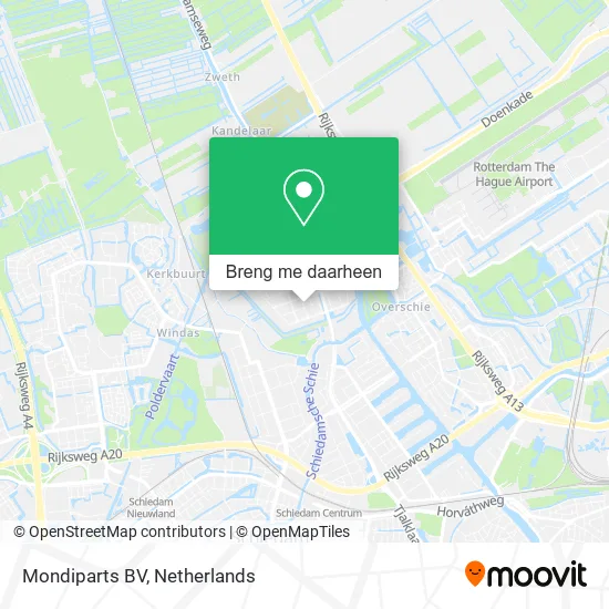 Mondiparts BV kaart