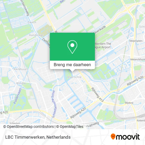 LBC Timmerwerken kaart