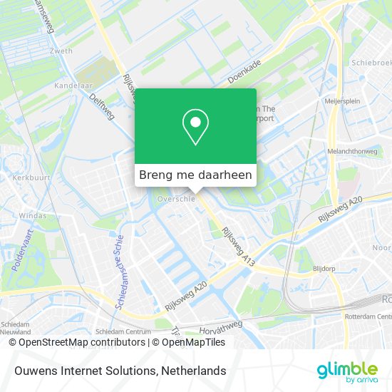 Ouwens Internet Solutions kaart